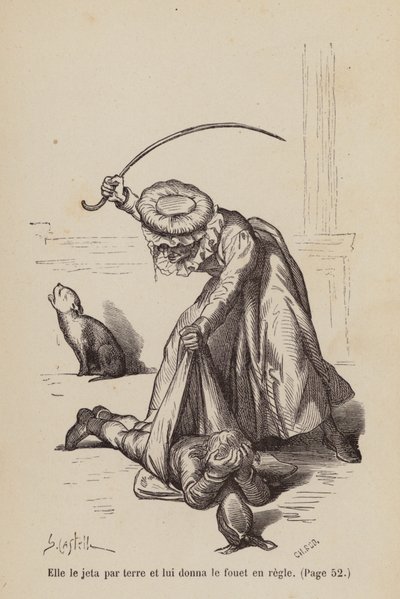 Ilustración para Un Bon Petit Diable (grabado) de Horace (after) Castelli