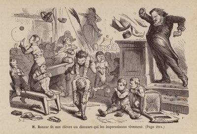Ilustración para Un Bon Petit Diable (grabado) de Horace (after) Castelli