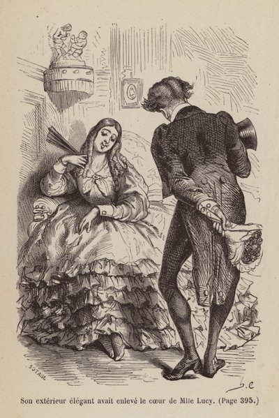 Ilustración para Un Bon Petit Diable (grabado) de Horace (after) Castelli