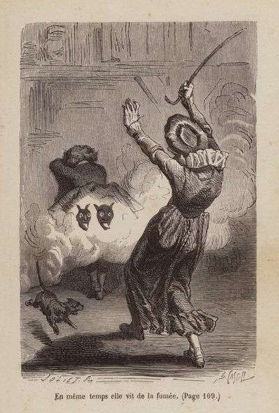 Ilustración para Un Bon Petit Diable (grabado) de Horace (after) Castelli