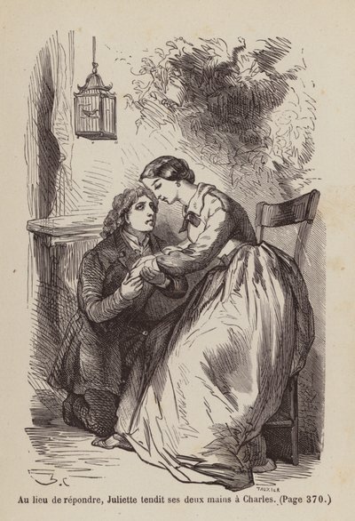Ilustración para Un Bon Petit Diable (grabado) de Horace (after) Castelli