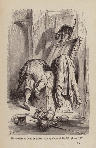 Ilustración para Un Bon Petit Diable (grabado) de Horace (after) Castelli
