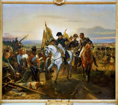 Batalla de Friedland ganada por el emperador Napoleón I el 14 de junio de 1807 ... de Horace (after) Vernet