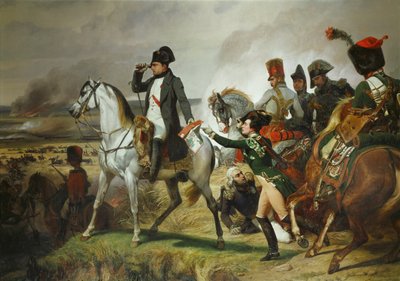 La batalla de Wagram ... de Horace (after) Vernet