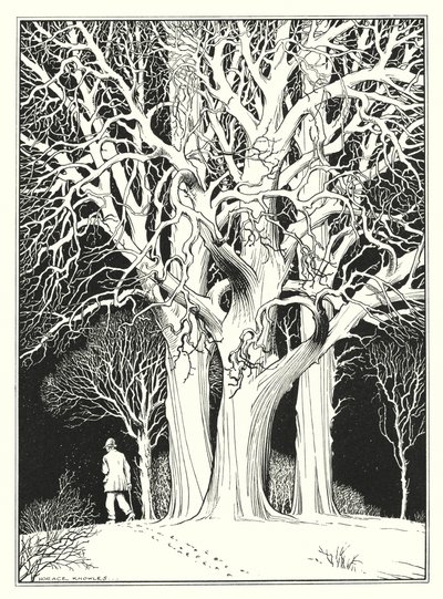 Diciembre (litografía) de Horace J. Knowles