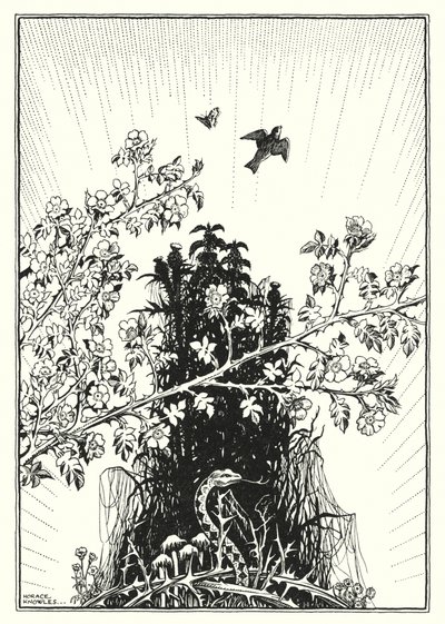 Ilustración del Sermón de la Montaña (grabado) de Horace J. Knowles