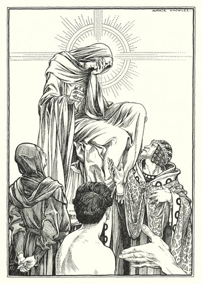 Ilustración del Sermón de la Montaña (grabado) de Horace J. Knowles