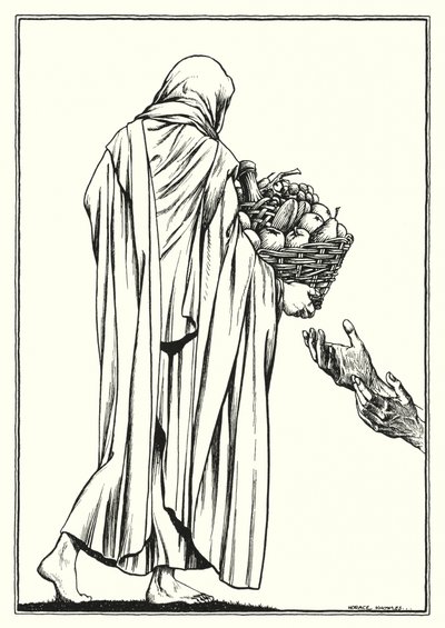 Ilustración del Sermón de la Montaña (grabado) de Horace J. Knowles