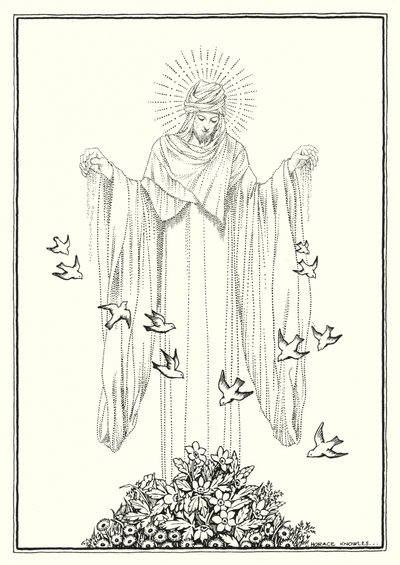 Ilustración del Sermón de la Montaña (grabado) de Horace J. Knowles