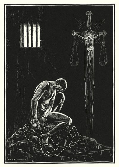 Ilustración del Sermón de la Montaña (grabado) de Horace J. Knowles