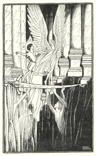 En el templo (litografía) de Horace J. Knowles