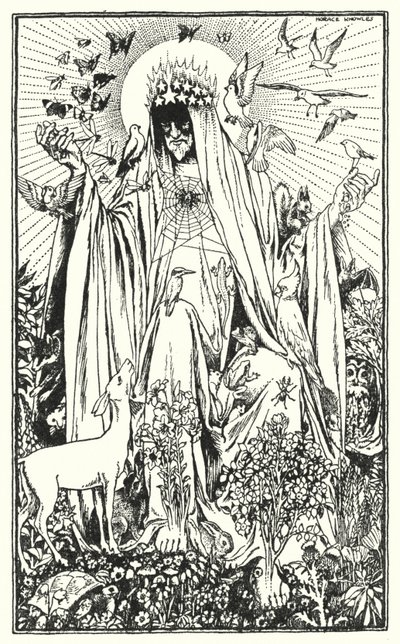 Petirrojo (litho) de Horace J. Knowles
