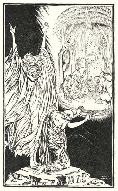 La visión del emperador (litografía) de Horace J. Knowles