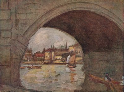 El río, Richmond, c1910 de Horace Mann Livens