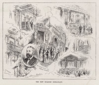 El Nuevo Restaurante Holborn de Horace Morehen
