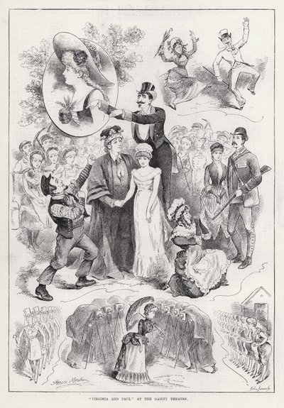 "Virginia y Paul" en el Teatro Gaiety de Horace Morehen
