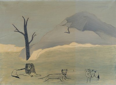 Montaña Sagrada IV de Horace Pippin