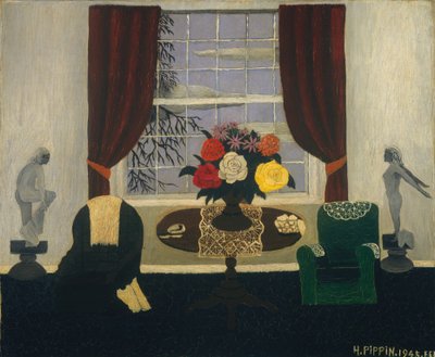 Interior victoriano I de Horace Pippin