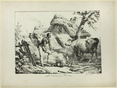 Cocina de vivac de Horace Vernet