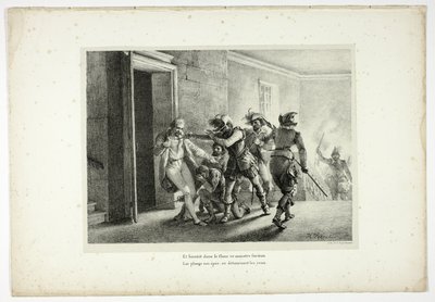 Y pronto este monstruo furioso en el costado... de Horace Vernet