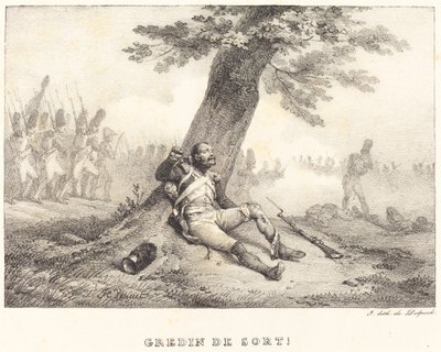 Gredin de Sort!... de Emile Jean Horace Vernet
