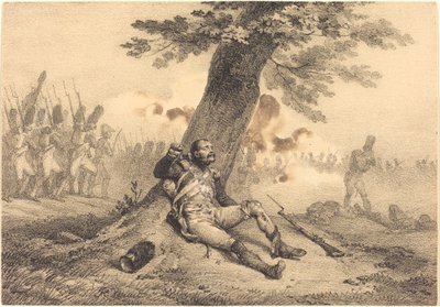 ¡Maldito de la suerte!... de Emile Jean Horace Vernet
