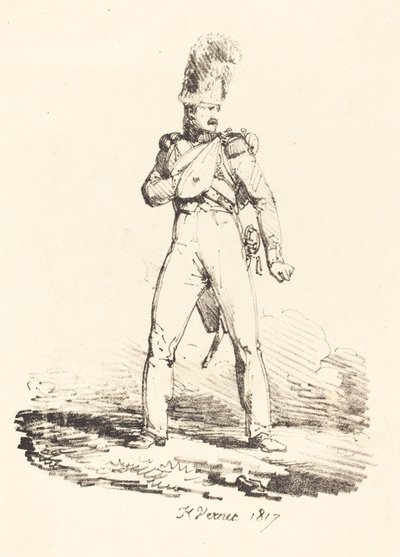 Granadero de Emile Jean Horace Vernet
