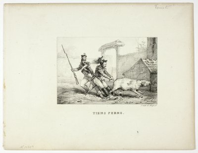 Aguanta Firme de Emile Jean Horace Vernet