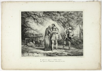 Deja a este anciano virtuoso con pesar... de Horace Vernet