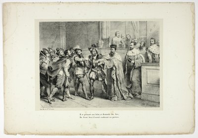 Va a los Dieciséis y pide hierros... de Horace Vernet