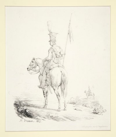 Lancero destacado de Emile Jean Horace Vernet