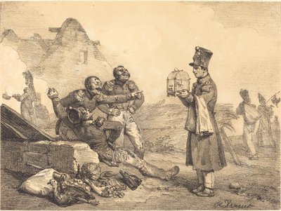 Mi Cabo, no pude tener más que esto de Emile Jean Horace Vernet