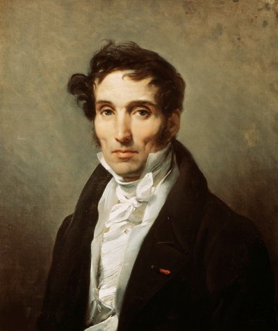 Retrato del Barón Pierre-Narcisse Guérin de Emile Jean Horace Vernet
