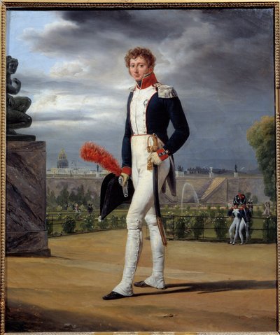 Retrato del coleccionista Philippe Lenoir (1785-1867). Pintura de Emile Dit Horace Vernet (1789-1863) de Emile Jean Horace Vernet