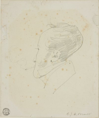 Autorretrato de Horace Vernet