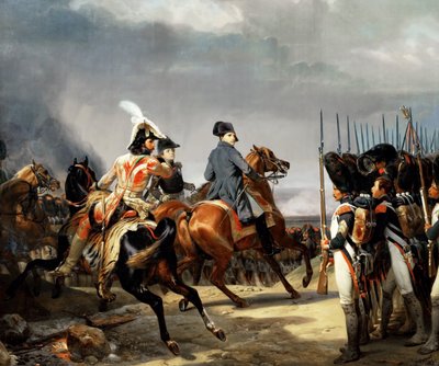 La Batalla de Jena el 14 de octubre de 1806 de Emile Jean Horace Vernet