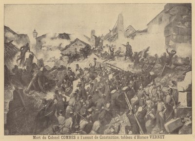 La captura de Constantina, 1837 de Emile Jean Horace Vernet