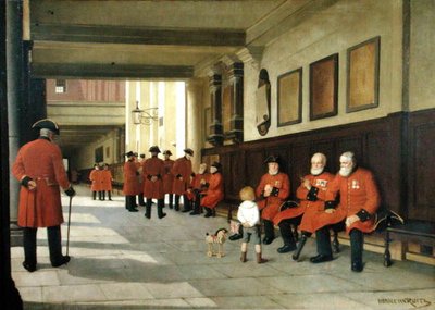 Pequeño Peter y los pensionistas de Chelsea de Horace van Ruith