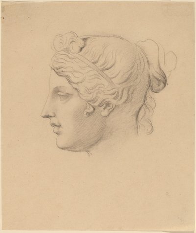 Cabeza Clásica en Perfil de Horatio Greenough