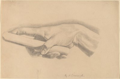Estudio de una mano de Horatio Greenough