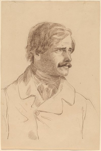 El hermano del artista - Richard Greenough (?) de Horatio Greenough