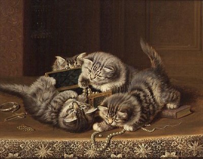Gatitos de Horatio Henry Couldery