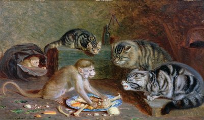 Monopolio (óleo sobre tabla) de Horatio Henry Couldery