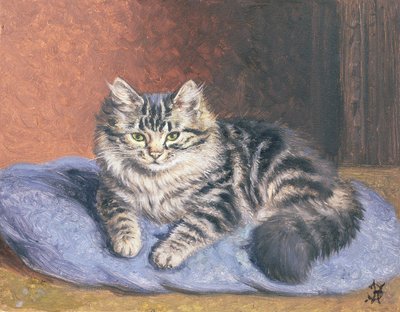 El cojín azul de Horatio Henry Couldery