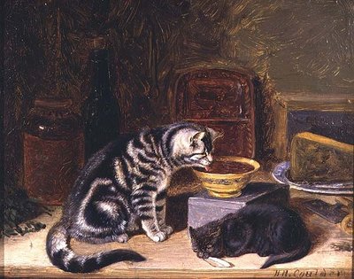 Dos gatos de Horatio Henry Couldery