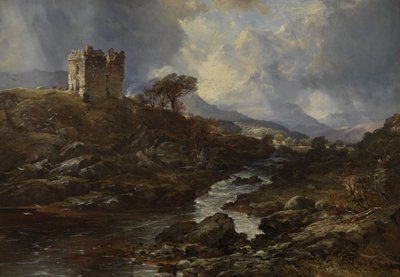 Castillo de Kinlochaline de Horatio McCulloch