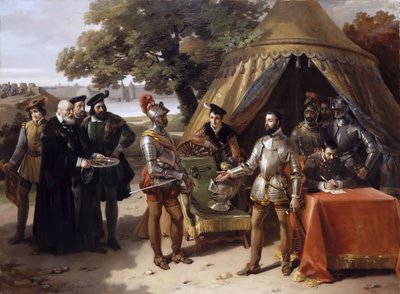 El Asedio de Thionville, 23 de junio de 1558 de Hortense Haudebourt Lescot