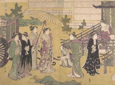 Fuji no Uraha, ca. 1790 de Hosoda Eishi