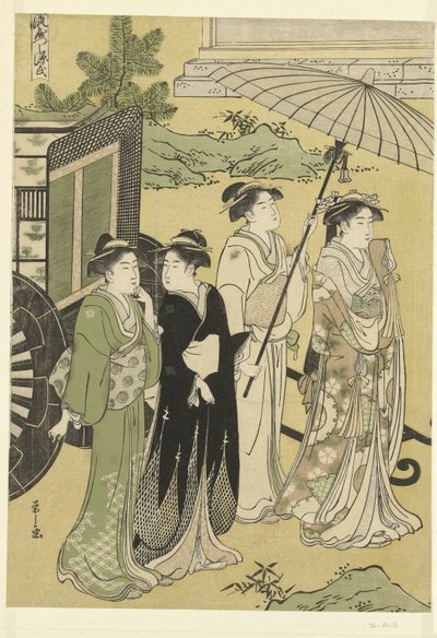 Los visitantes de Hosoda Eishi