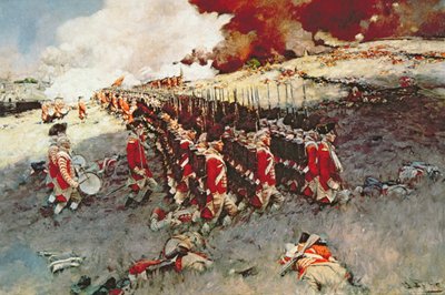 Batalla de Bunker Hill de Howard (after) Pyle